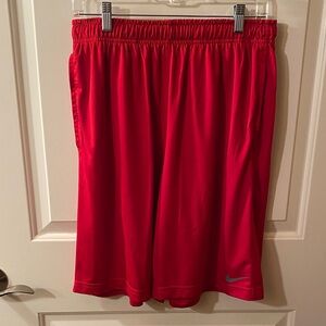 Nike Dri-Fit Men’s Bright Red Sports Shorts